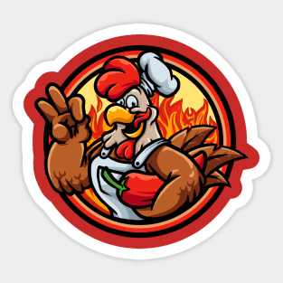 SPICY ROOSTER Sticker